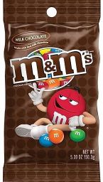 M&M's Peg Bags - 12ct Milk Chocolate –