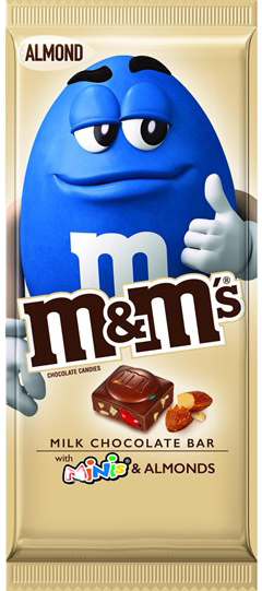Extra Large M&M's Milk Chocolate Bar with Minis
